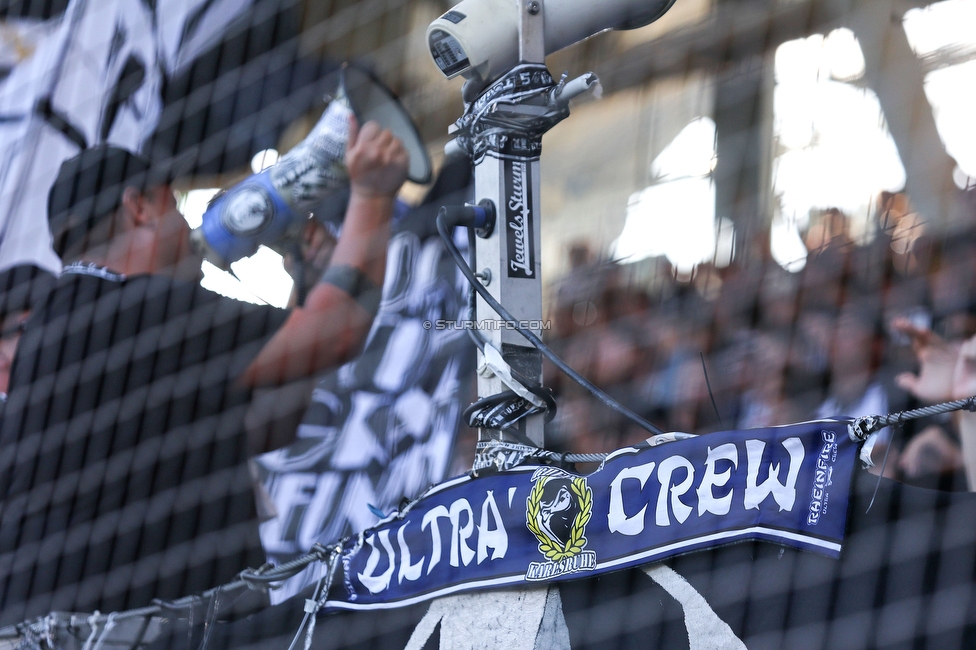 Sturm Graz - Austria Klagenfurt
Oesterreichische Fussball Bundesliga, 3. Runde, SK Sturm Graz - SK Austria Klagenfurt, Stadion Liebenau Graz, 12.08.2023. 

Foto zeigt Fans von Sturm
Schlüsselwörter: jewels vorsaenger