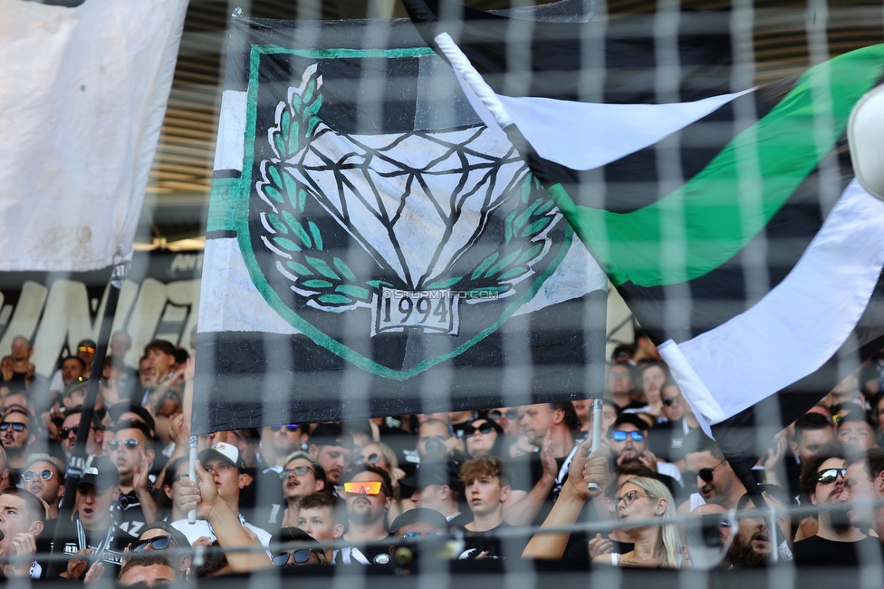 Sturm Graz - Austria Klagenfurt
Oesterreichische Fussball Bundesliga, 3. Runde, SK Sturm Graz - SK Austria Klagenfurt, Stadion Liebenau Graz, 12.08.2023. 

Foto zeigt Fans von Sturm
Schlüsselwörter: jewels