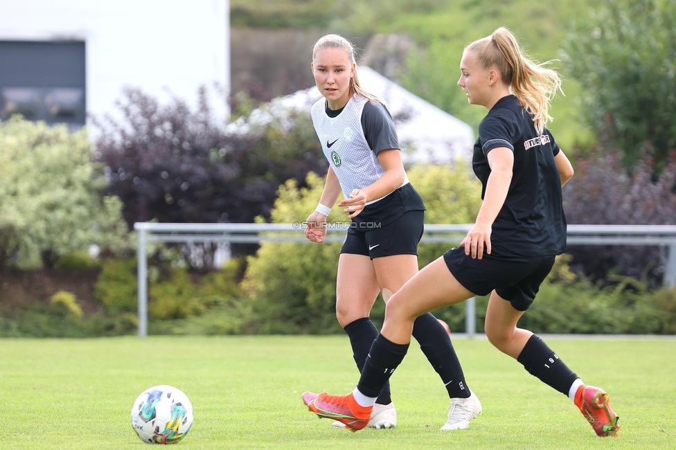 SVK Wildcats - Sturm Graz Damen
SPORTLAND Niederoesterreich Frauen Cup, SVK Wildcats - SK Sturm Graz, TRIOTRONIK Stadion Krottendorf, 19.08.2023. 

Foto zeigt Anna Wirnsberger (Sturm Damen)
