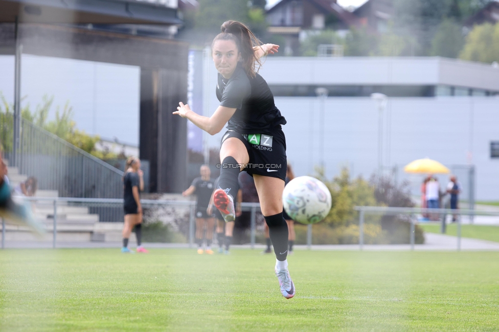 SVK Wildcats - Sturm Graz Damen
SPORTLAND Niederoesterreich Frauen Cup, SVK Wildcats - SK Sturm Graz, TRIOTRONIK Stadion Krottendorf, 19.08.2023. 

Foto zeigt Linda Mittermair (Sturm Damen)
