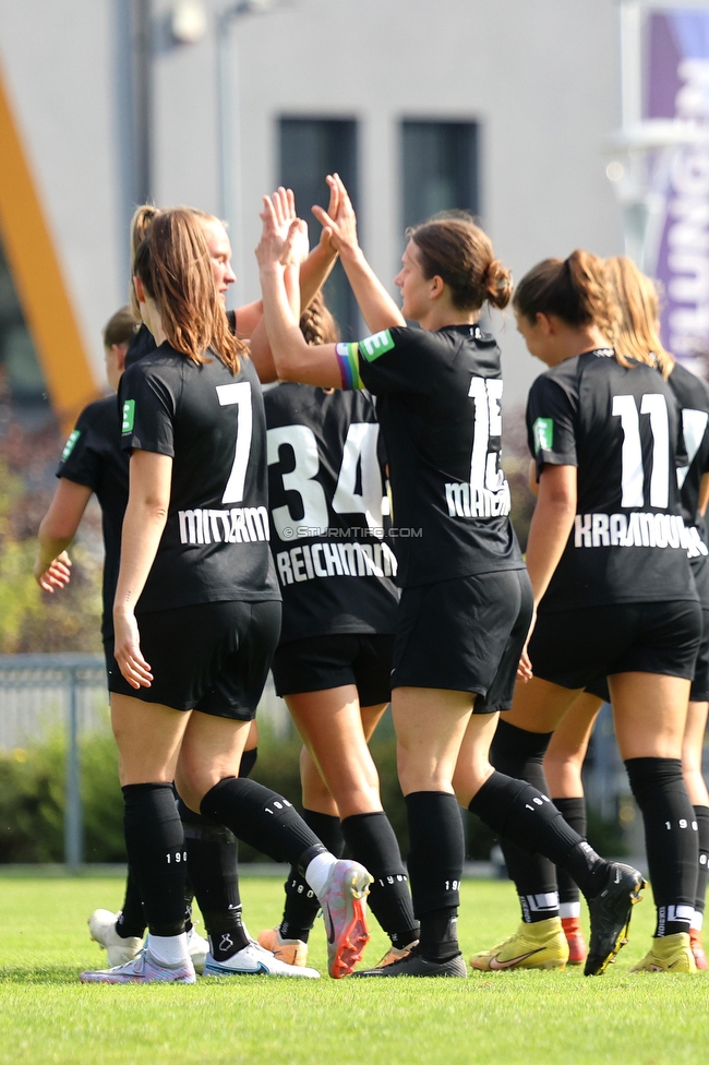 SVK Wildcats - Sturm Graz Damen
SPORTLAND Niederoesterreich Frauen Cup, SVK Wildcats - SK Sturm Graz, TRIOTRONIK Stadion Krottendorf, 19.08.2023. 

Foto zeigt Sophie Maierhofer (Sturm Damen)
