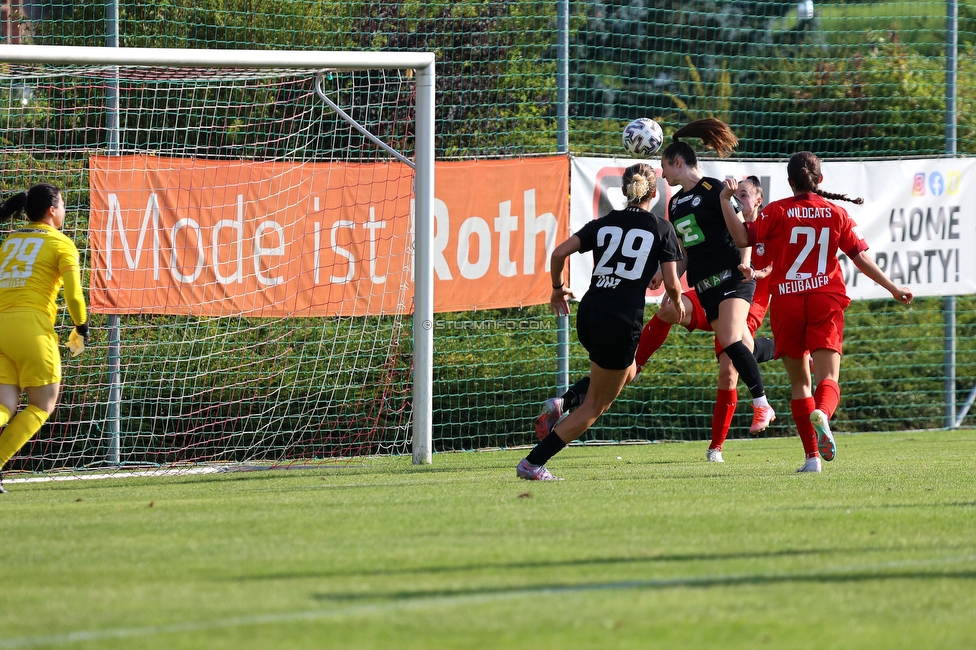 SVK Wildcats - Sturm Graz Damen
SPORTLAND Niederoesterreich Frauen Cup, SVK Wildcats - SK Sturm Graz, TRIOTRONIK Stadion Krottendorf, 19.08.2023. 

Foto zeigt Linda Mittermair (Sturm Damen)
