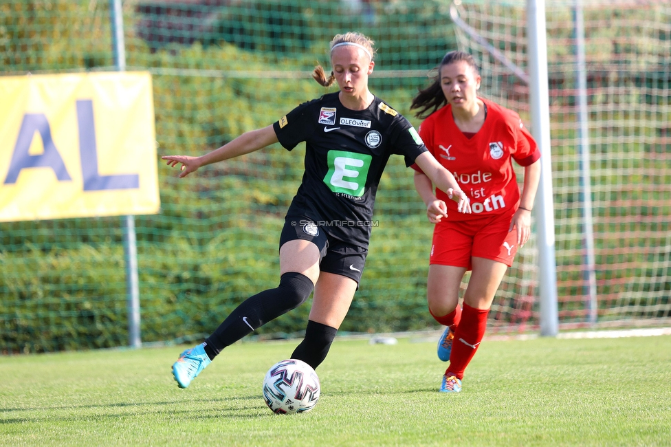 SVK Wildcats - Sturm Graz Damen
SPORTLAND Niederoesterreich Frauen Cup, SVK Wildcats - SK Sturm Graz, TRIOTRONIK Stadion Krottendorf, 19.08.2023. 

Foto zeigt Christina Gierzinger (Sturm Damen)
