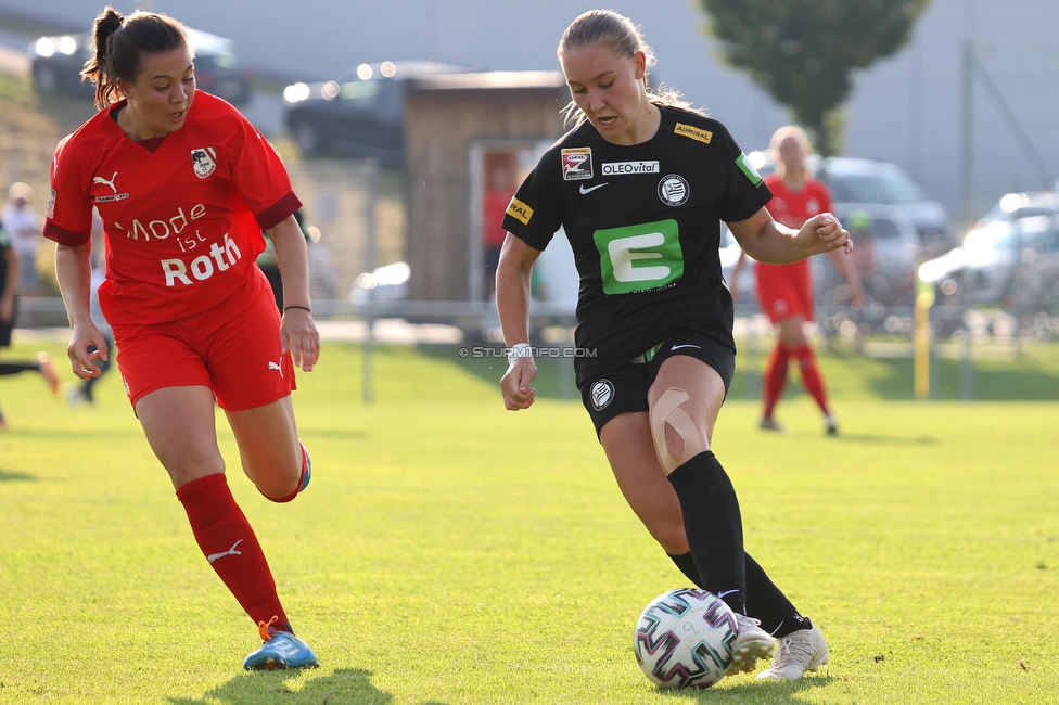 SVK Wildcats - Sturm Graz Damen
SPORTLAND Niederoesterreich Frauen Cup, SVK Wildcats - SK Sturm Graz, TRIOTRONIK Stadion Krottendorf, 19.08.2023. 

Foto zeigt Anna Wirnsberger (Sturm Damen)
