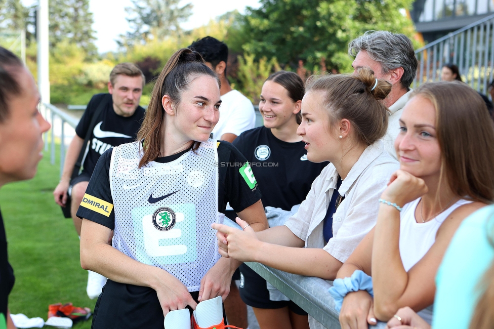 SVK Wildcats - Sturm Graz Damen
SPORTLAND Niederoesterreich Frauen Cup, SVK Wildcats - SK Sturm Graz, TRIOTRONIK Stadion Krottendorf, 19.08.2023. 

Foto zeigt Linda Mittermair (Sturm Damen)
