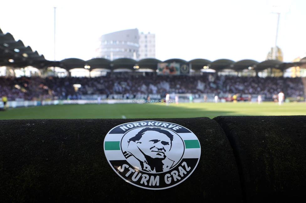 Sturm Graz - BW Linz
Oesterreichische Fussball Bundesliga, 5. Runde, SK Sturm Graz - Blau-Weiss Linz, Stadion Liebenau Graz, 26.08.2023. 

Foto zeigt Fans von Sturm
