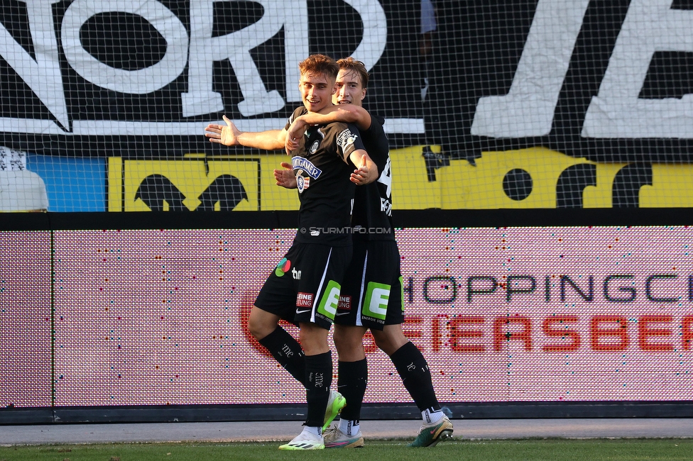 Sturm Graz - BW Linz
Oesterreichische Fussball Bundesliga, 5. Runde, SK Sturm Graz - Blau-Weiss Linz, Stadion Liebenau Graz, 26.08.2023. 

Foto zeigt Szymon Wlodarczyk (Sturm)
