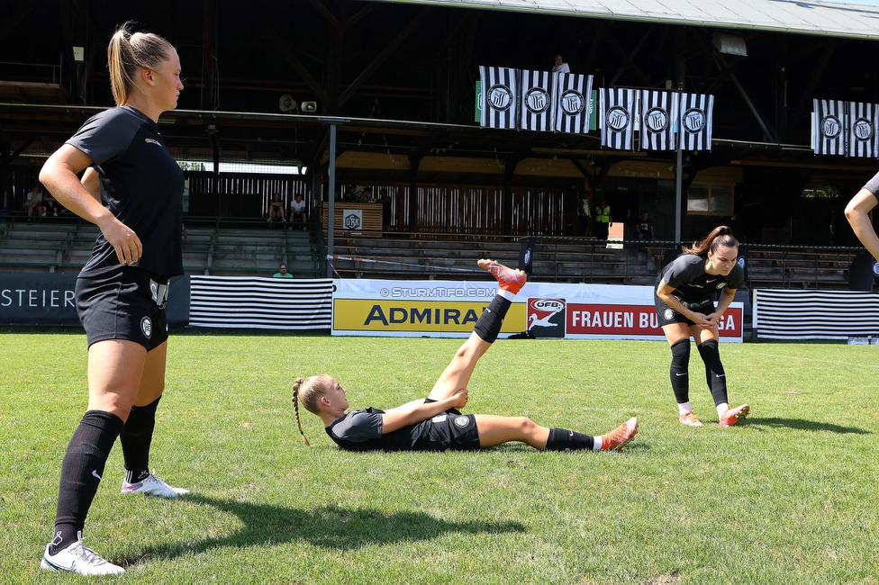 Sturm Damen - SPG FC Lustenau FC Dornbirn Ladies
OEFB Frauen Bundesliga, 1. Runde, SK Sturm Graz Damen - SPG FC Lustenau FC Dornbirn Ladies, Gruabn Graz, 26.08.2023. 

Foto zeigt Lena Breznik (Sturm Damen)
