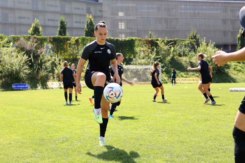 Sturm Damen - SPG FC Lustenau FC Dornbirn Ladies
OEFB Frauen Bundesliga, 1. Runde, SK Sturm Graz Damen - SPG FC Lustenau FC Dornbirn Ladies, Gruabn Graz, 26.08.2023. 

Foto zeigt Julia Keutz (Sturm Damen)
