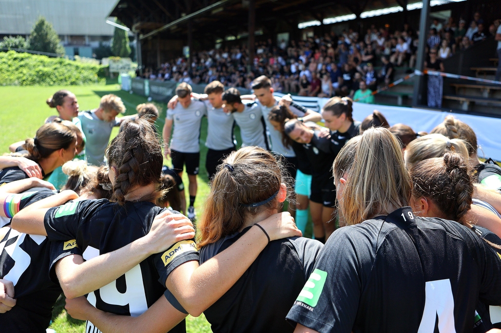 Sturm Damen - SPG FC Lustenau FC Dornbirn Ladies
OEFB Frauen Bundesliga, 1. Runde, SK Sturm Graz Damen - SPG FC Lustenau FC Dornbirn Ladies, Gruabn Graz, 26.08.2023. 

Foto zeigt die Mannschaft der Sturm Damen
