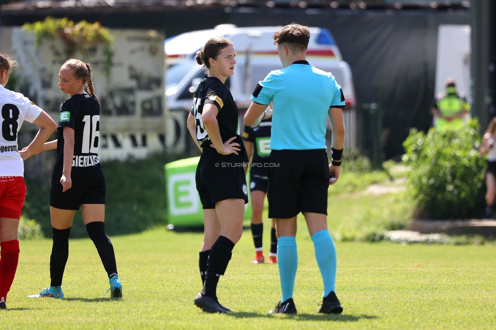 Sturm Damen - SPG FC Lustenau FC Dornbirn Ladies
OEFB Frauen Bundesliga, 1. Runde, SK Sturm Graz Damen - SPG FC Lustenau FC Dornbirn Ladies, Gruabn Graz, 26.08.2023. 

Foto zeigt Sophie Maierhofer (Sturm Damen)
