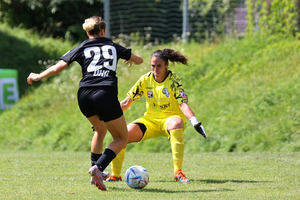 Sturm Damen - SPG FC Lustenau FC Dornbirn Ladies
OEFB Frauen Bundesliga, 1. Runde, SK Sturm Graz Damen - SPG FC Lustenau FC Dornbirn Ladies, Gruabn Graz, 26.08.2023. 

Foto zeigt Modesta Uka (Sturm Damen)
