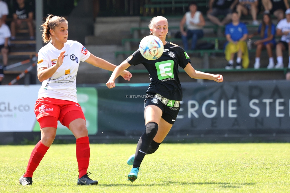 Sturm Damen - SPG FC Lustenau FC Dornbirn Ladies
OEFB Frauen Bundesliga, 1. Runde, SK Sturm Graz Damen - SPG FC Lustenau FC Dornbirn Ladies, Gruabn Graz, 26.08.2023. 

Foto zeigt Christina Gierzinger (Sturm Damen)
