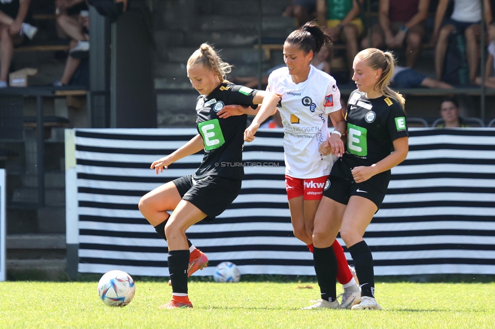 Sturm Damen - SPG FC Lustenau FC Dornbirn Ladies
OEFB Frauen Bundesliga, 1. Runde, SK Sturm Graz Damen - SPG FC Lustenau FC Dornbirn Ladies, Gruabn Graz, 26.08.2023. 

Foto zeigt Lena Breznik (Sturm Damen)
