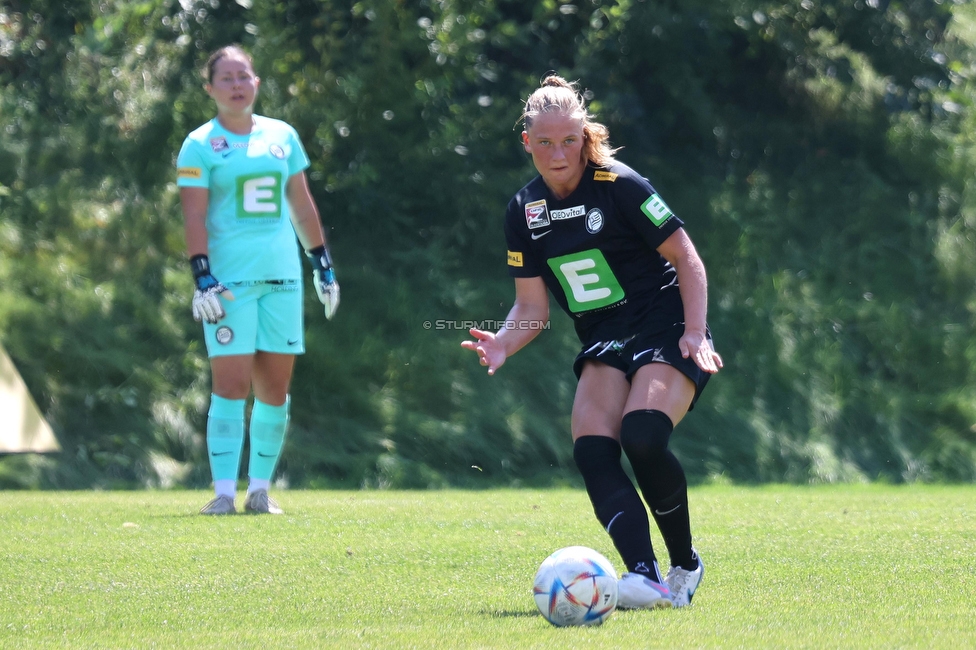 Sturm Damen - SPG FC Lustenau FC Dornbirn Ladies
OEFB Frauen Bundesliga, 1. Runde, SK Sturm Graz Damen - SPG FC Lustenau FC Dornbirn Ladies, Gruabn Graz, 26.08.2023. 

Foto zeigt Laura Lillholm-Petersen (Sturm Damen)
