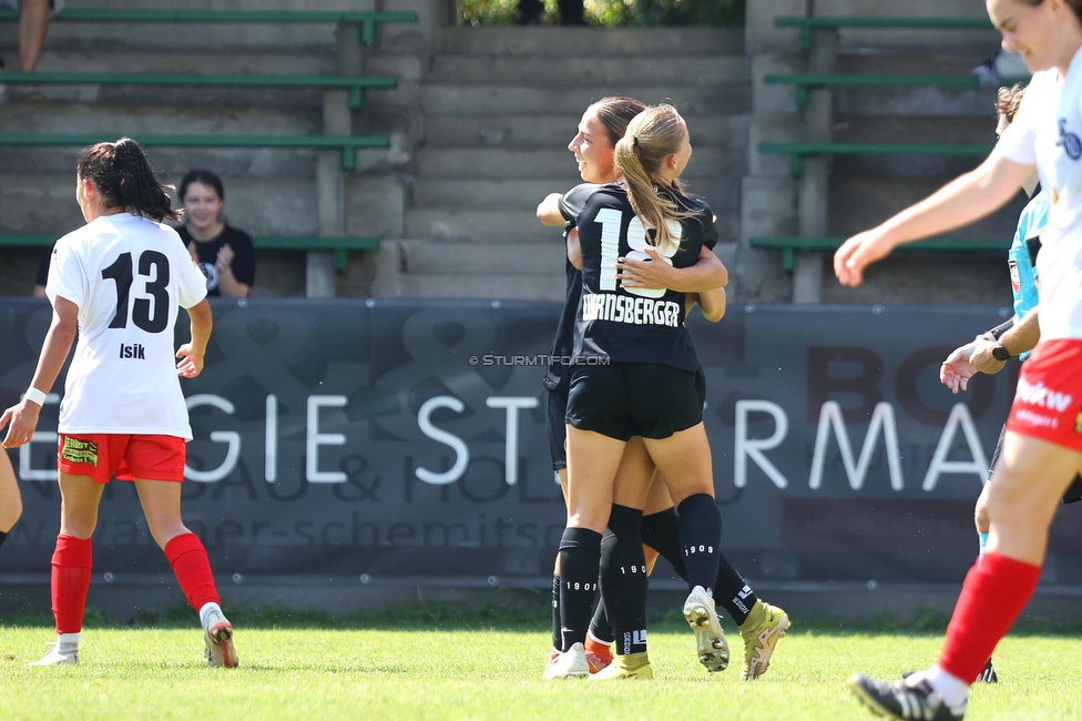 Sturm Damen - SPG FC Lustenau FC Dornbirn Ladies
OEFB Frauen Bundesliga, 1. Runde, SK Sturm Graz Damen - SPG FC Lustenau FC Dornbirn Ladies, Gruabn Graz, 26.08.2023. 

Foto zeigt Ruzika Krajinovic (Sturm Damen)
