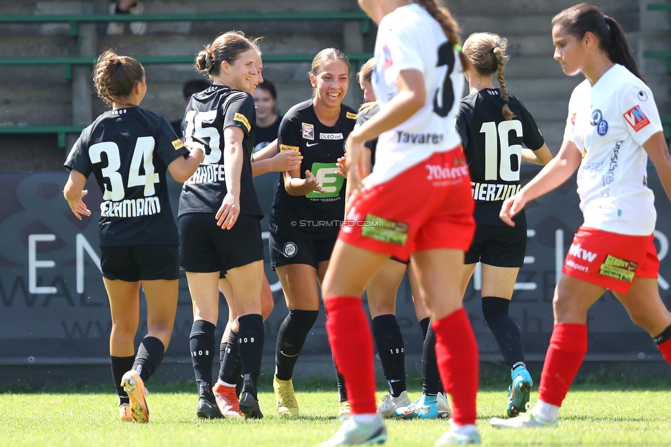 Sturm Damen - SPG FC Lustenau FC Dornbirn Ladies
OEFB Frauen Bundesliga, 1. Runde, SK Sturm Graz Damen - SPG FC Lustenau FC Dornbirn Ladies, Gruabn Graz, 26.08.2023. 

Foto zeigt Ruzika Krajinovic (Sturm Damen)
