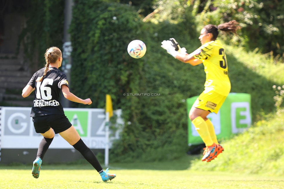 Sturm Damen - SPG FC Lustenau FC Dornbirn Ladies
OEFB Frauen Bundesliga, 1. Runde, SK Sturm Graz Damen - SPG FC Lustenau FC Dornbirn Ladies, Gruabn Graz, 26.08.2023. 

Foto zeigt Christina Gierzinger (Sturm Damen)
