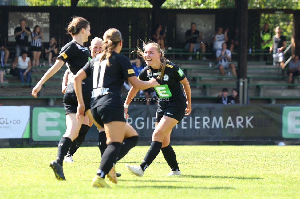 Sturm Damen - SPG FC Lustenau FC Dornbirn Ladies
OEFB Frauen Bundesliga, 1. Runde, SK Sturm Graz Damen - SPG FC Lustenau FC Dornbirn Ladies, Gruabn Graz, 26.08.2023. 

Foto zeigt Anna Wirnsberger (Sturm Damen)
