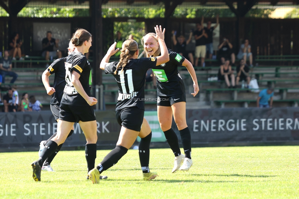 Sturm Damen - SPG FC Lustenau FC Dornbirn Ladies
OEFB Frauen Bundesliga, 1. Runde, SK Sturm Graz Damen - SPG FC Lustenau FC Dornbirn Ladies, Gruabn Graz, 26.08.2023. 

Foto zeigt Anna Wirnsberger (Sturm Damen)
