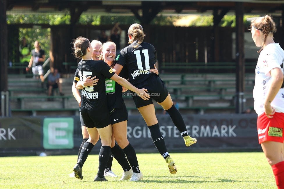 Sturm Damen - SPG FC Lustenau FC Dornbirn Ladies
OEFB Frauen Bundesliga, 1. Runde, SK Sturm Graz Damen - SPG FC Lustenau FC Dornbirn Ladies, Gruabn Graz, 26.08.2023. 

Foto zeigt Anna Wirnsberger (Sturm Damen)
