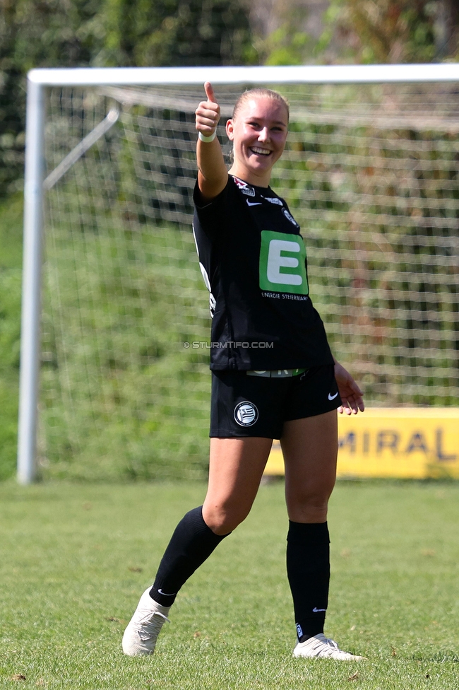 Sturm Damen - SPG FC Lustenau FC Dornbirn Ladies
OEFB Frauen Bundesliga, 1. Runde, SK Sturm Graz Damen - SPG FC Lustenau FC Dornbirn Ladies, Gruabn Graz, 26.08.2023. 

Foto zeigt Anna Wirnsberger (Sturm Damen)
