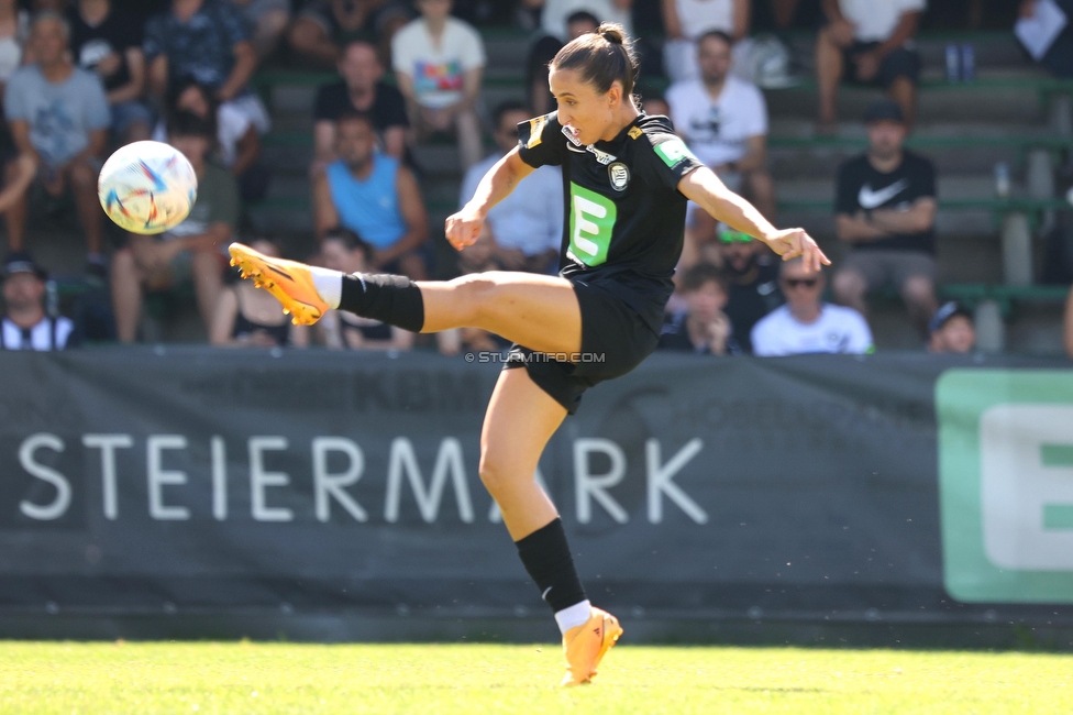 Sturm Damen - SPG FC Lustenau FC Dornbirn Ladies
OEFB Frauen Bundesliga, 1. Runde, SK Sturm Graz Damen - SPG FC Lustenau FC Dornbirn Ladies, Gruabn Graz, 26.08.2023. 

Foto zeigt Andrea Glibo (Sturm Damen)
