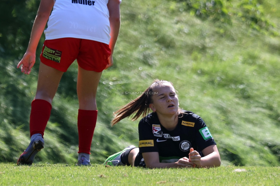 Sturm Damen - SPG FC Lustenau FC Dornbirn Ladies
OEFB Frauen Bundesliga, 1. Runde, SK Sturm Graz Damen - SPG FC Lustenau FC Dornbirn Ladies, Gruabn Graz, 26.08.2023. 

Foto zeigt Julia Keutz (Sturm Damen)
