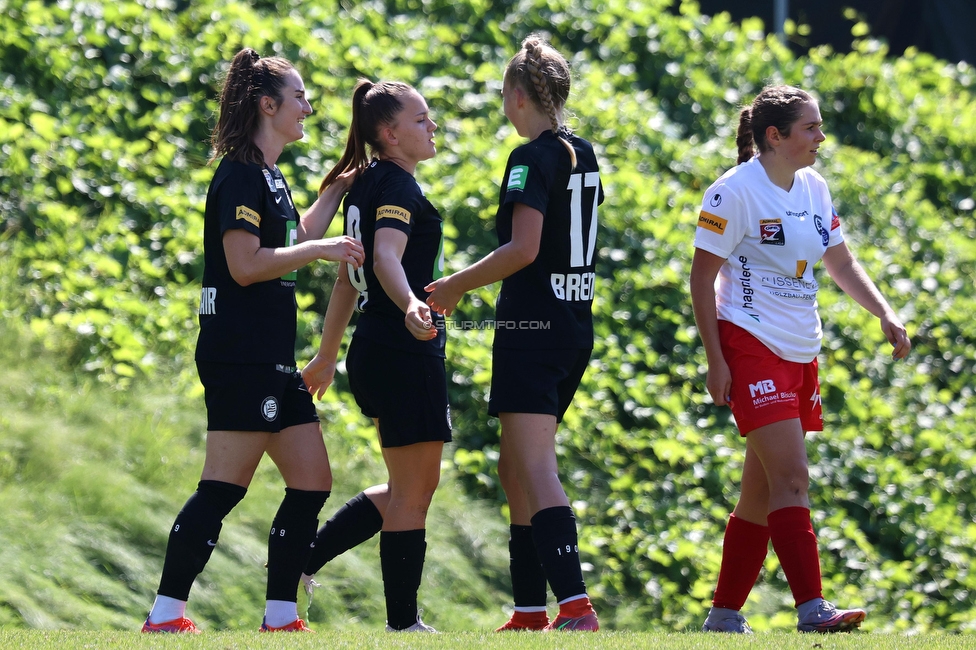 Sturm Damen - SPG FC Lustenau FC Dornbirn Ladies
OEFB Frauen Bundesliga, 1. Runde, SK Sturm Graz Damen - SPG FC Lustenau FC Dornbirn Ladies, Gruabn Graz, 26.08.2023. 

Foto zeigt Julia Keutz (Sturm Damen)
