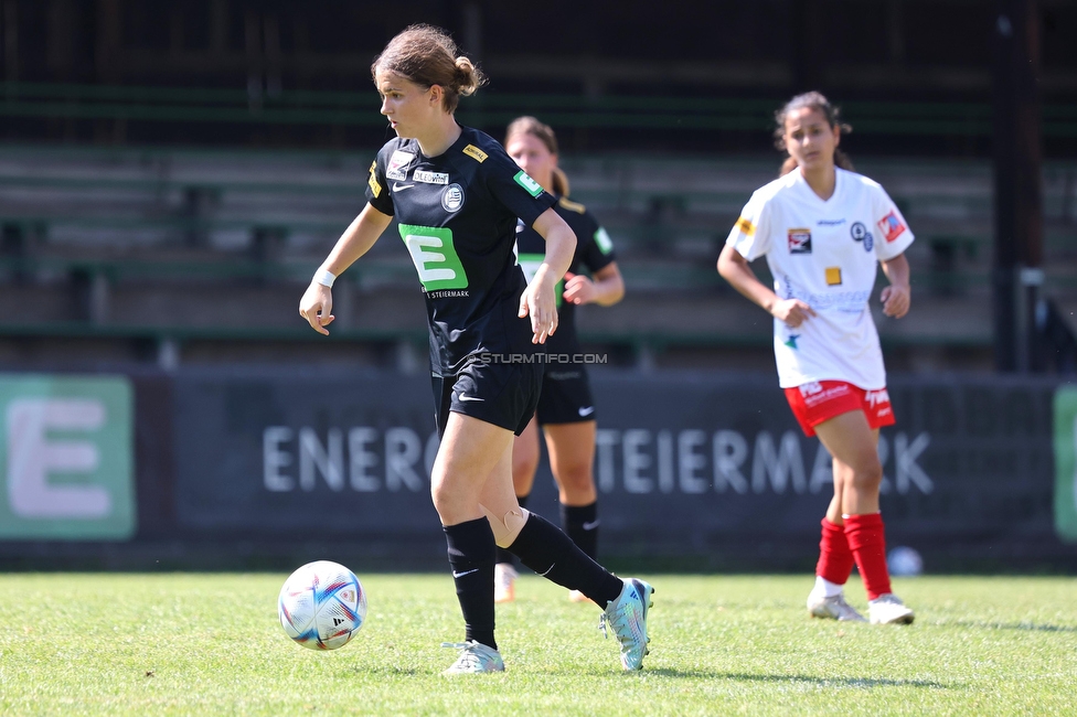 Sturm Damen - SPG FC Lustenau FC Dornbirn Ladies
OEFB Frauen Bundesliga, 1. Runde, SK Sturm Graz Damen - SPG FC Lustenau FC Dornbirn Ladies, Gruabn Graz, 26.08.2023. 

Foto zeigt Leonie Christin Tragl (Sturm Damen)
