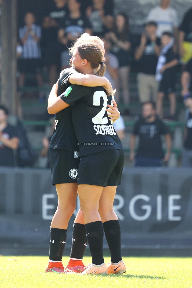 Sturm Damen - SPG FC Lustenau FC Dornbirn Ladies
OEFB Frauen Bundesliga, 1. Runde, SK Sturm Graz Damen - SPG FC Lustenau FC Dornbirn Ladies, Gruabn Graz, 26.08.2023. 

Foto zeigt Tija Sostaric-Karic (Sturm Damen)
