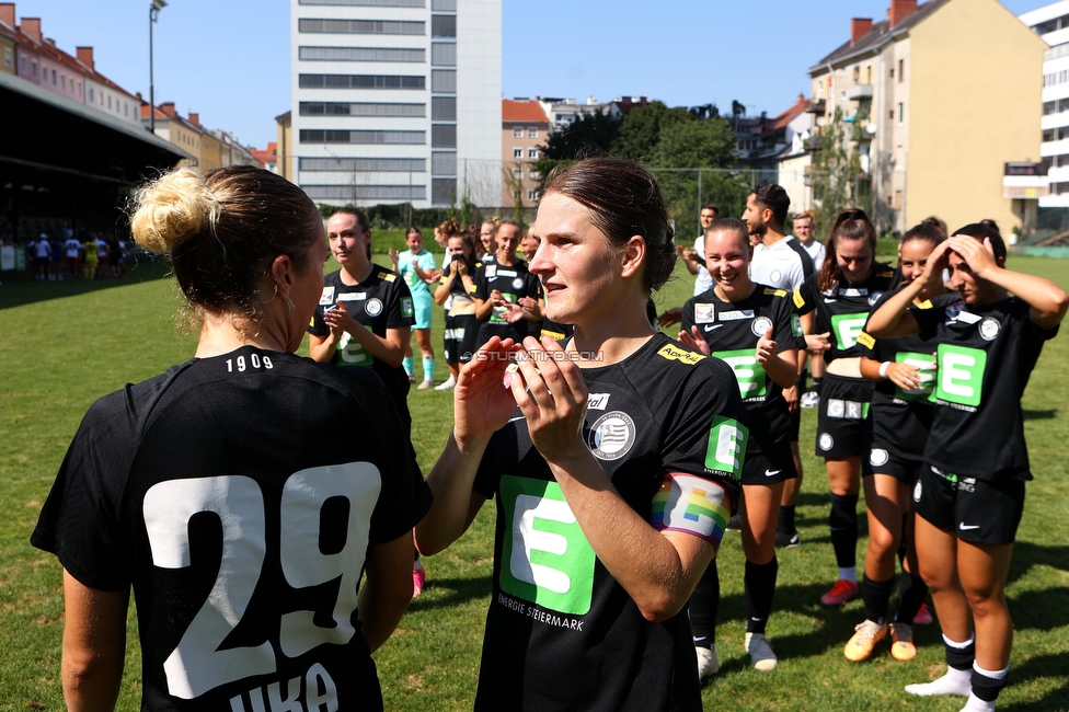 Sturm Damen - SPG FC Lustenau FC Dornbirn Ladies
OEFB Frauen Bundesliga, 1. Runde, SK Sturm Graz Damen - SPG FC Lustenau FC Dornbirn Ladies, Gruabn Graz, 26.08.2023. 

Foto zeigt Sophie Maierhofer (Sturm Damen)
