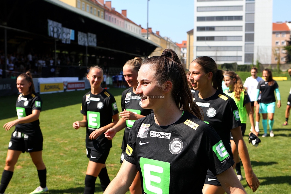 Sturm Damen - SPG FC Lustenau FC Dornbirn Ladies
OEFB Frauen Bundesliga, 1. Runde, SK Sturm Graz Damen - SPG FC Lustenau FC Dornbirn Ladies, Gruabn Graz, 26.08.2023. 

Foto zeigt Linda Mittermair (Sturm Damen)
