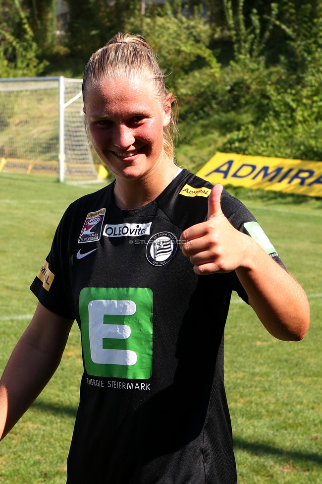 Sturm Damen - SPG FC Lustenau FC Dornbirn Ladies
OEFB Frauen Bundesliga, 1. Runde, SK Sturm Graz Damen - SPG FC Lustenau FC Dornbirn Ladies, Gruabn Graz, 26.08.2023. 

Foto zeigt Laura Lillholm-Petersen (Sturm Damen)
