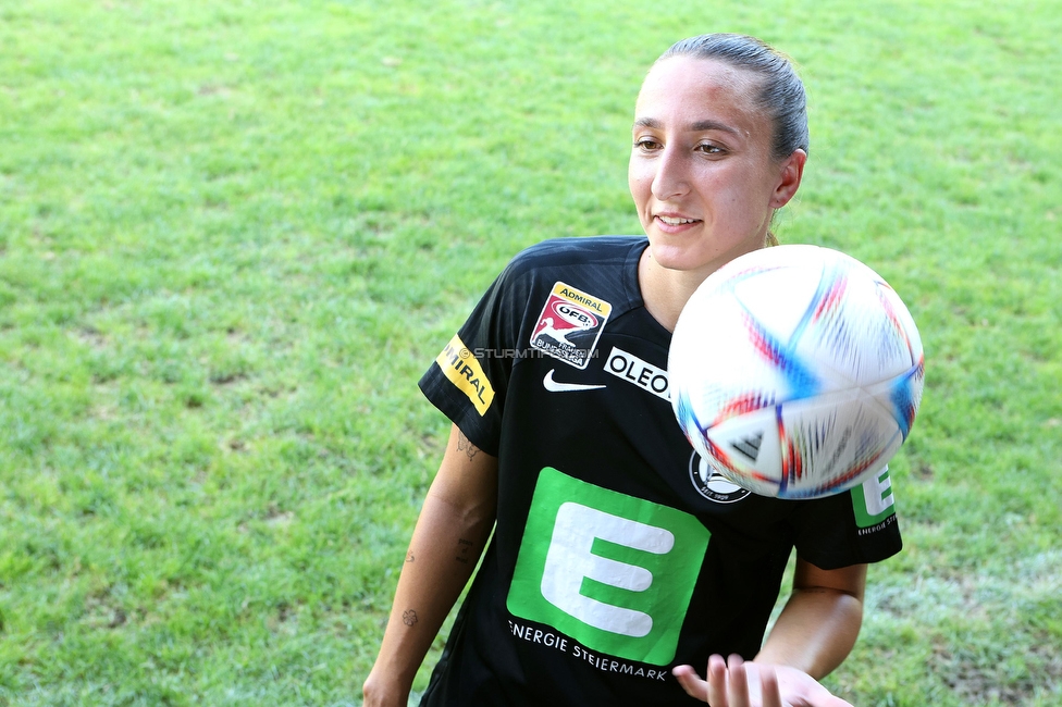 Sturm Damen - SPG FC Lustenau FC Dornbirn Ladies
OEFB Frauen Bundesliga, 1. Runde, SK Sturm Graz Damen - SPG FC Lustenau FC Dornbirn Ladies, Gruabn Graz, 26.08.2023. 

Foto zeigt Andrea Glibo (Sturm Damen)
