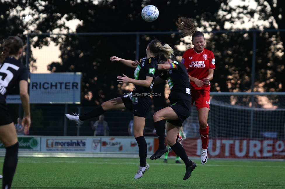 Twente Vrouwen - Sturm Damen
UEFA Champions League Qualifikation, 1. Runde, FC Twente Enschede Vrouwen - SK Sturm Graz Damen, Stadion Schreuserve Enschede, 06.09.2023. 

Foto zeigt Elena Koessler (Sturm Damen)
