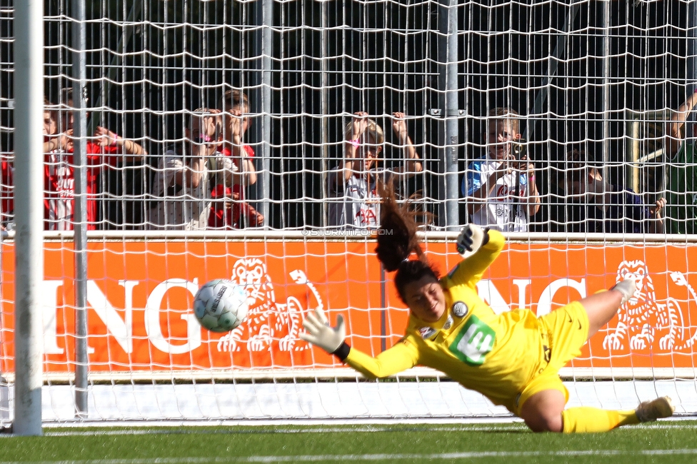 Sturm Damen - UMF Stjarnan
UEFA Champions League Qualifikation, 1. Runde, SK Sturm Graz Damen - UMF Stjarnan, Stadion Schreuserve Enschede, 09.09.2023. 

Foto zeigt Vanessa Gritzner (Sturm Damen)
