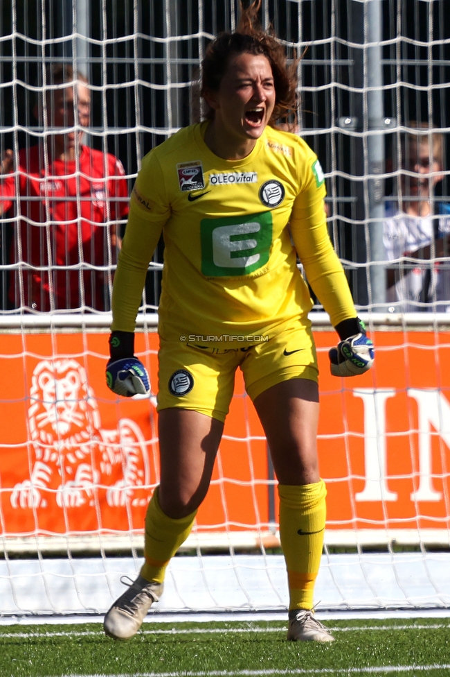 Sturm Damen - UMF Stjarnan
UEFA Champions League Qualifikation, 1. Runde, SK Sturm Graz Damen - UMF Stjarnan, Stadion Schreuserve Enschede, 09.09.2023. 

Foto zeigt Vanessa Gritzner (Sturm Damen)
