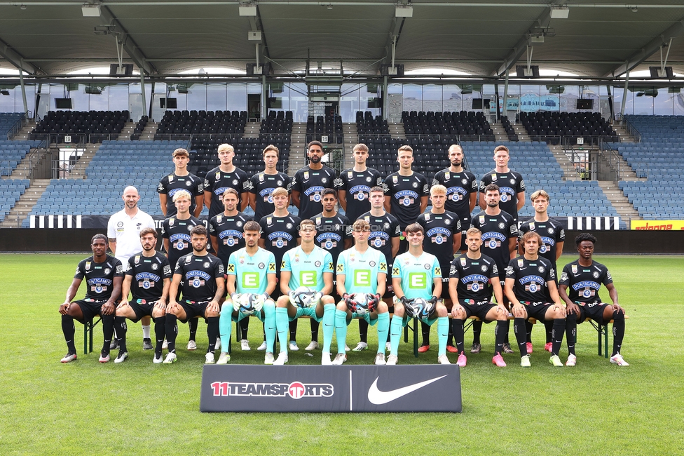 Mannschaftsfoto Sturm
SK Sturm Graz, Mannschaftsfoto, Stadion Liebenau Graz, 14.09.2023. 

Foto zeigt die Mannschaft von Sturm
