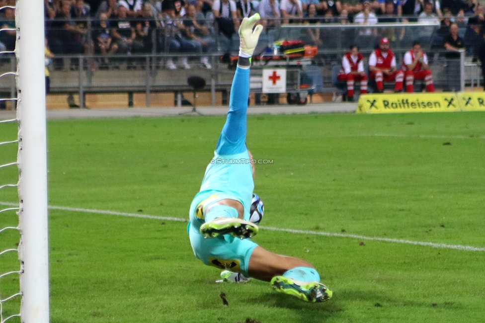 Sturm Graz - RB Salzburg
Oesterreichische Fussball Bundesliga, 7. Runde, SK Sturm Graz - FC RB Salzburg,  Stadion Liebenau Graz, 16.09.2023. 

Foto zeigt Kjell Scherpen (Sturm)
