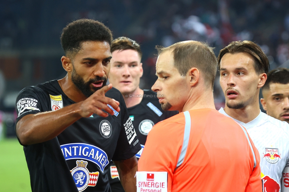 Sturm Graz - RB Salzburg
Oesterreichische Fussball Bundesliga, 7. Runde, SK Sturm Graz - FC RB Salzburg, Stadion Liebenau Graz, 16.09.2023. 

Foto zeigt Gregory Wuethrich (Sturm)
