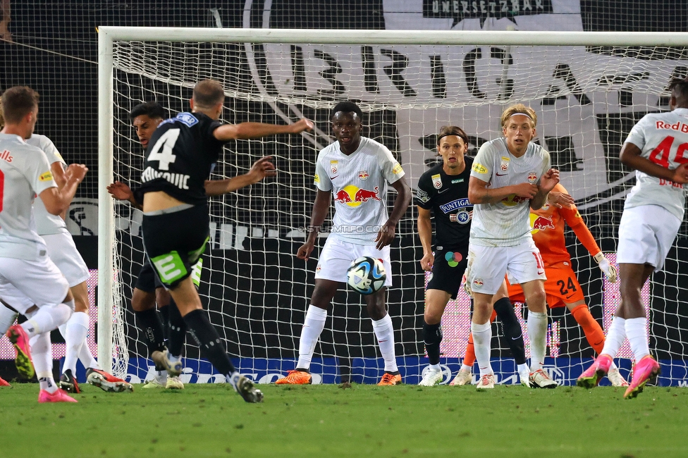 Sturm Graz - RB Salzburg
Oesterreichische Fussball Bundesliga, 7. Runde, SK Sturm Graz - FC RB Salzburg,  Stadion Liebenau Graz, 16.09.2023. 

Foto zeigt Alexander Prass (Sturm)
