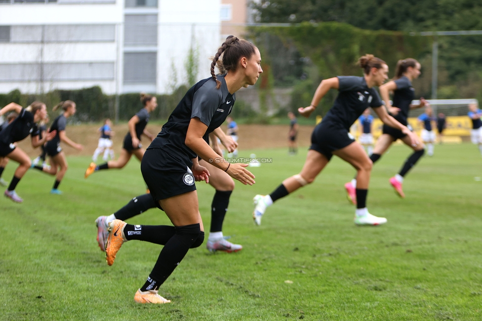 Sturm Damen - Austria Wien
OEFB Frauen Bundesliga, 3. Runde, SK Sturm Graz Damen - FK Austria Wien, Gruabn Graz, 16.09.2023. 

Foto zeigt Stefanie Grossgasteiger (Sturm Damen)
