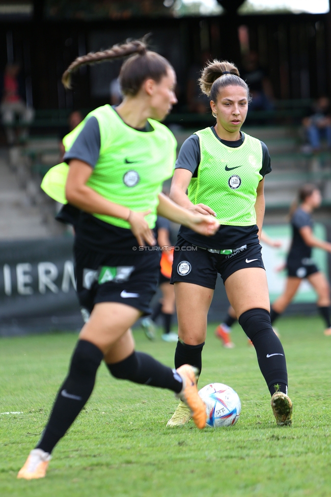 Sturm Damen - Austria Wien
OEFB Frauen Bundesliga, 3. Runde, SK Sturm Graz Damen - FK Austria Wien, Gruabn Graz, 16.09.2023. 

Foto zeigt Ruzika Krajinovic (Sturm Damen)
