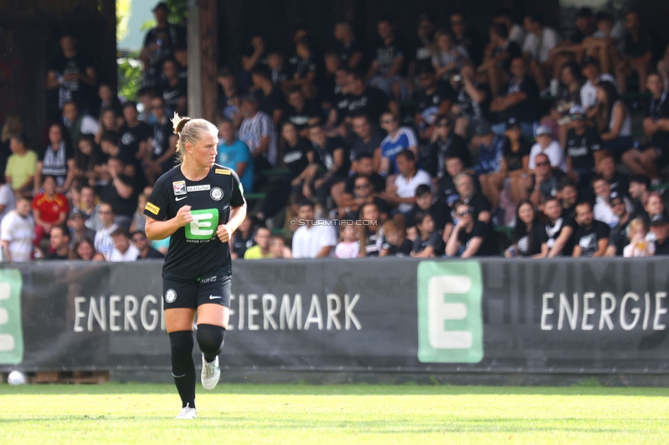 Sturm Damen - Austria Wien
OEFB Frauen Bundesliga, 3. Runde, SK Sturm Graz Damen - FK Austria Wien, Gruabn Graz, 16.09.2023. 

Foto zeigt Laura Lillholm-Petersen (Sturm Damen)
