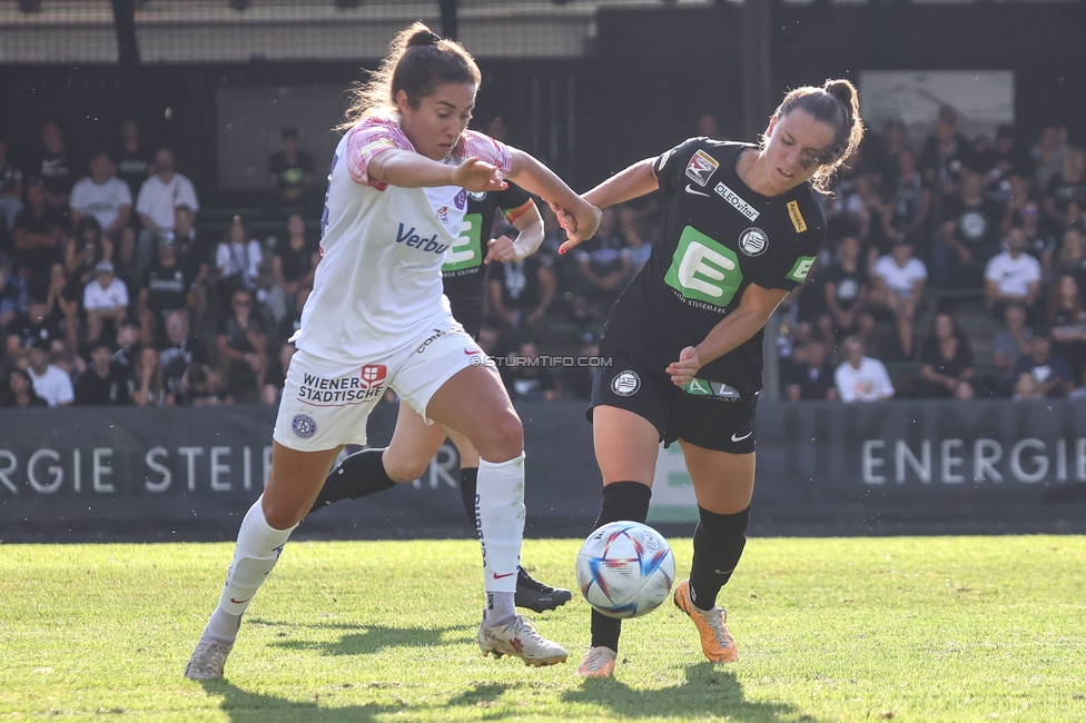 Sturm Damen - Austria Wien
OEFB Frauen Bundesliga, 3. Runde, SK Sturm Graz Damen - FK Austria Wien, Gruabn Graz, 16.09.2023. 

Foto zeigt Stefanie Grossgasteiger (Sturm Damen)
