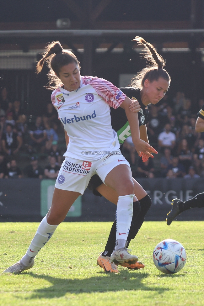 Sturm Damen - Austria Wien
OEFB Frauen Bundesliga, 3. Runde, SK Sturm Graz Damen - FK Austria Wien, Gruabn Graz, 16.09.2023. 

Foto zeigt Stefanie Grossgasteiger (Sturm Damen)
