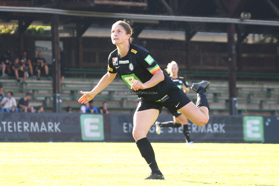 Sturm Damen - Austria Wien
OEFB Frauen Bundesliga, 3. Runde, SK Sturm Graz Damen - FK Austria Wien, Gruabn Graz, 16.09.2023. 

Foto zeigt Sophie Maierhofer (Sturm Damen)
