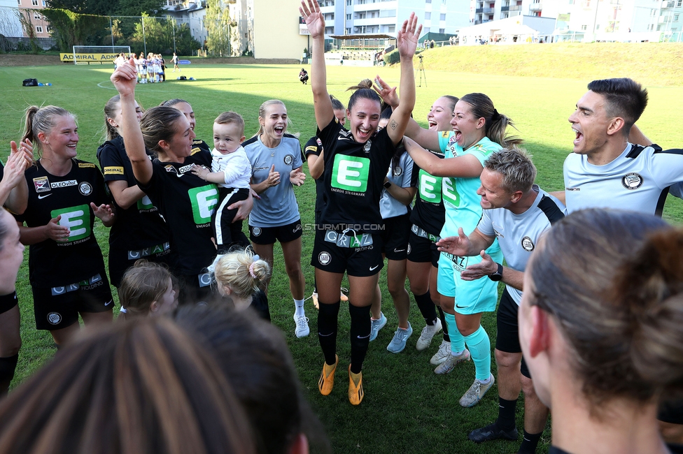 Sturm Damen - Austria Wien
OEFB Frauen Bundesliga, 3. Runde, SK Sturm Graz Damen - FK Austria Wien, Gruabn Graz, 16.09.2023. 

Foto zeigt Andrea Glibo (Sturm Damen)
