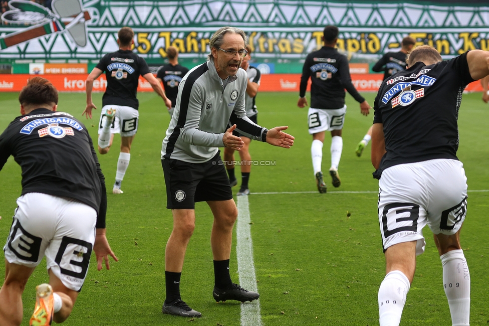 Rapid Wien - Sturm Graz
Oesterreichische Fussball Bundesliga, 8. Runde, SK Rapid Wien - SK Sturm Graz, Weststadion Wien, 24.09.2023. 

Foto zeigt Guenther Neukirchner (Entwicklungscoach Sturm)
